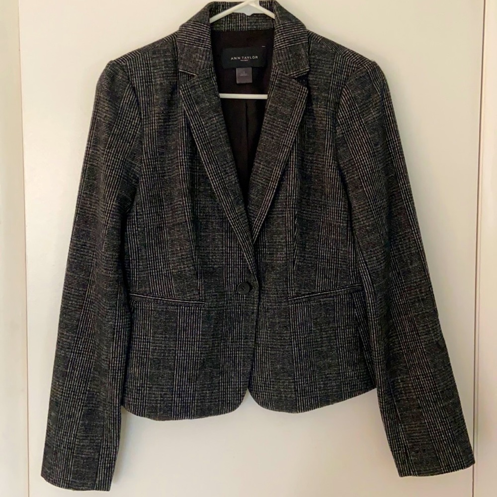 Plaid Blazer